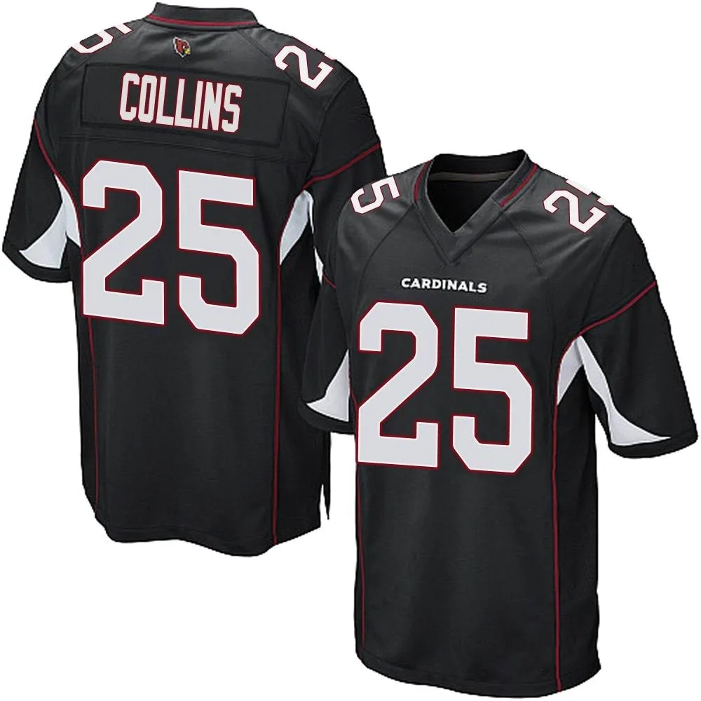 Men's Arizona Cardinals Zaven Collins Nike Alternate Game Black Jersey Men's Arizona Cardinals Zaven Collins Nike Alternate Game Black Jersey