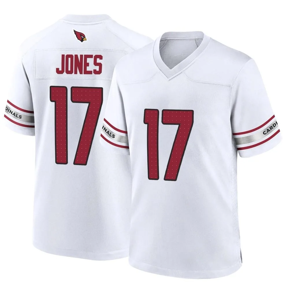 Men's Arizona Cardinals Zay Jones Nike Game White Jersey Men's Arizona Cardinals Zay Jones Nike Game White Jersey