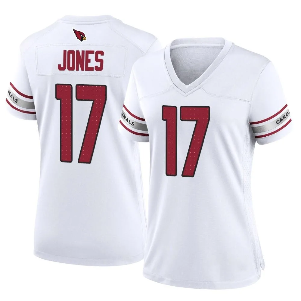 Women's Arizona Cardinals Zay Jones Nike Game White Jersey Women's Arizona Cardinals Zay Jones Nike Game White Jersey