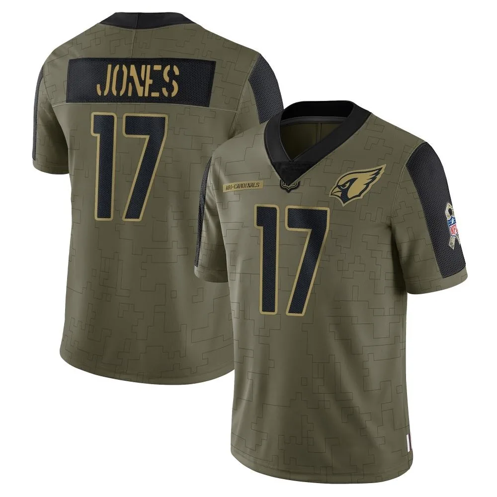 Youth Arizona Cardinals Zay Jones Nike 2021 Salute To Service Limited Olive Jersey Youth Arizona Cardinals Zay Jones Nike 2021 Salute To Service Limited Olive Jersey