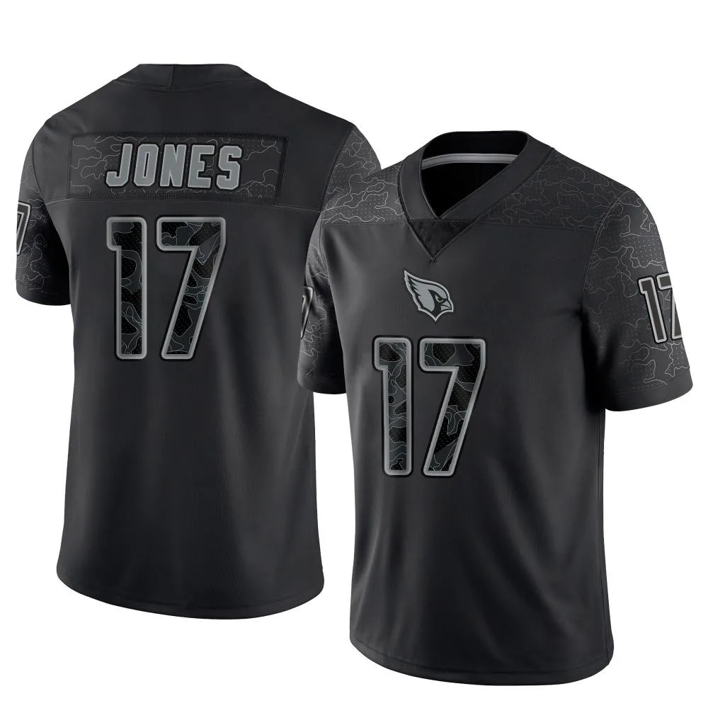 Youth Arizona Cardinals Zay Jones Nike Reflective Limited Black Jersey Youth Arizona Cardinals Zay Jones Nike Reflective Limited Black Jersey
